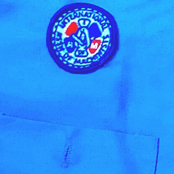 ✈️ Eastern Airlines Vintage Mechanic Uniform Shirt Small - Picture 4 of 15